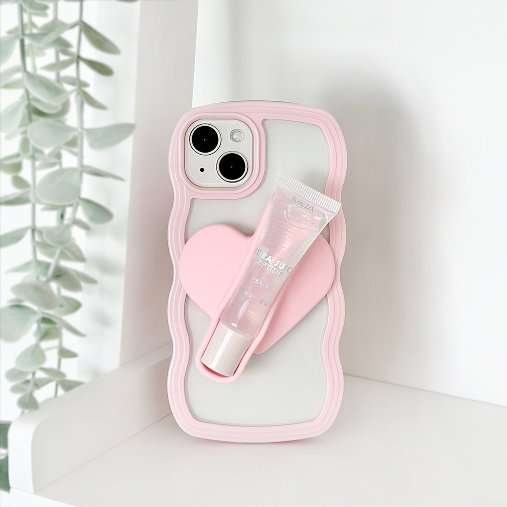 Lip Gloss Holder Sticker - Pink