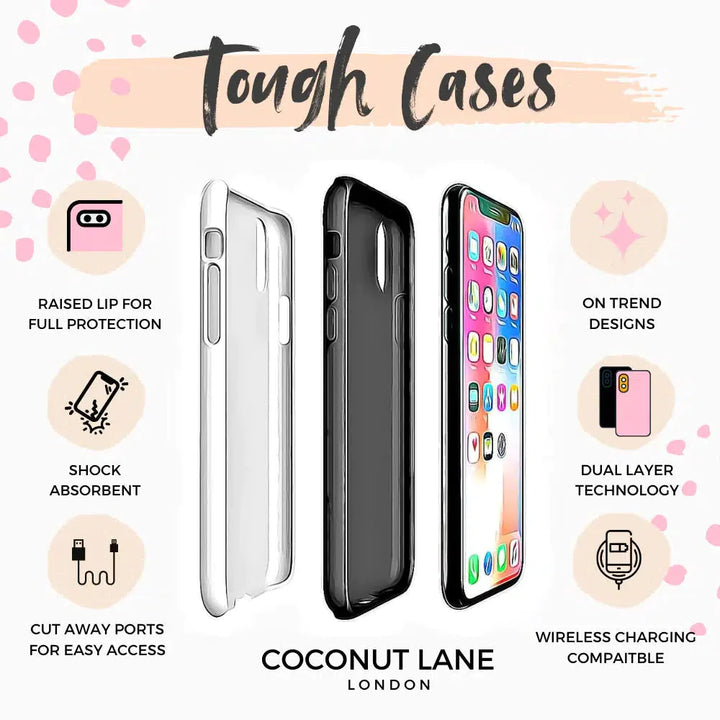 Tough Phone Case - Nude Flowers