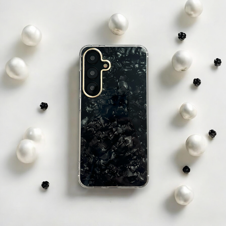 Samsung Pearl Phone Case - Black