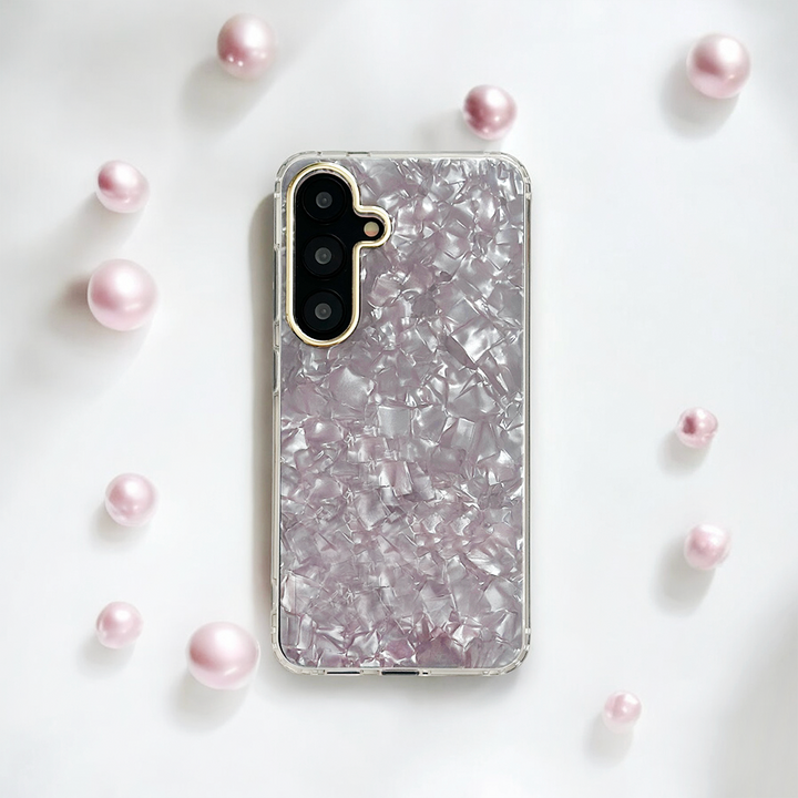 Samsung Pearl Phone Case - Pink