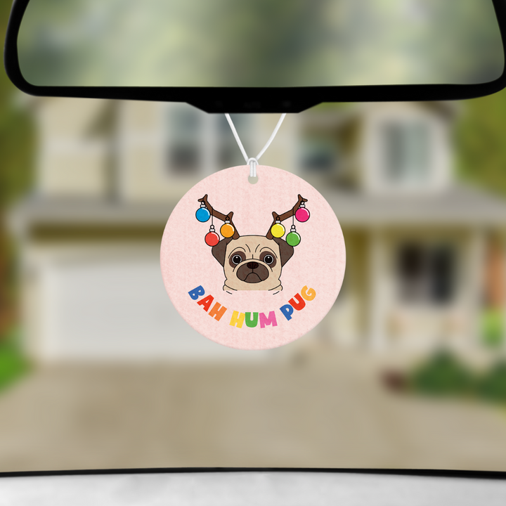 Coconut Lane X Cocopup Air Freshener - Bah Hum Pug